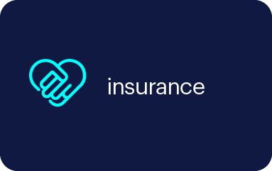 heart-shaped handshake icon - insurance