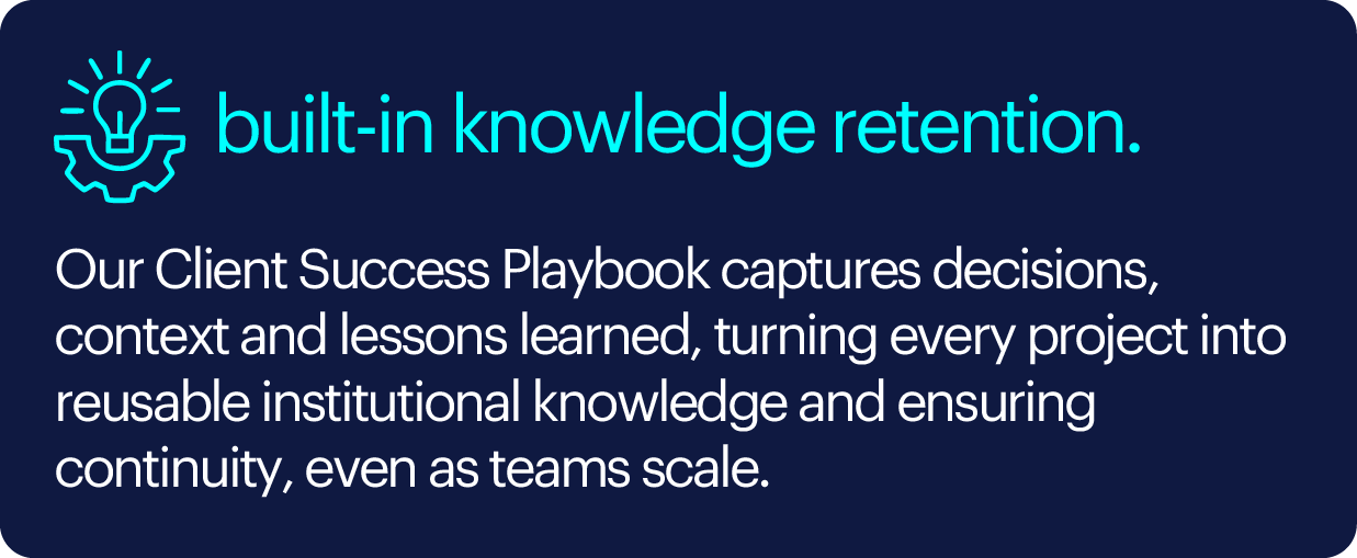 built-in knowledge retention