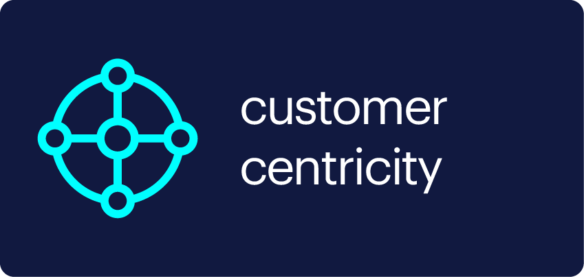 Customer centricity