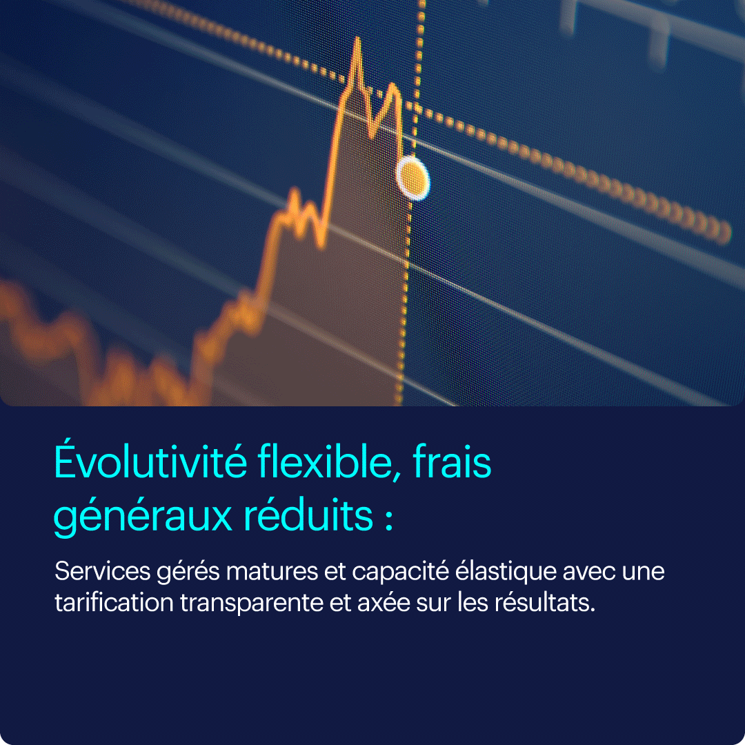 Évolutivité flexible, frais généraux réduits