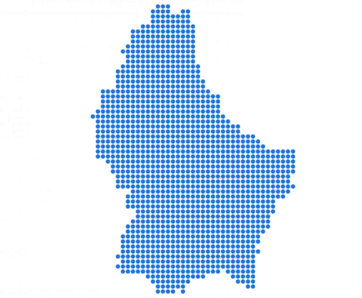 luxembourg map